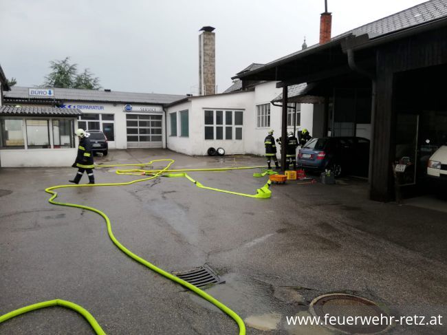 Foto 4, 05.08.2019, Unwetter über Retz - Mehrere Einsätze für die Feuerwehr