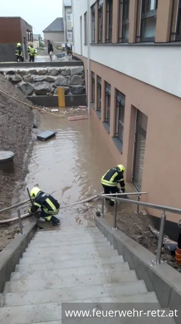 Foto 9, 05.08.2019, Unwetter über Retz - Mehrere Einsätze für die Feuerwehr Foto 9, 05.08.2019, Unwetter über Retz - Mehrere Einsätze für die Feuerwehr
