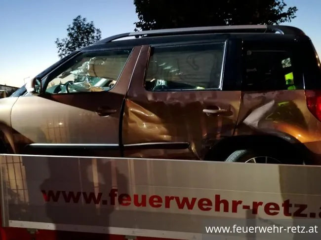 Foto 7, 03.09.2019, Technischer Einsatz - Erneuter Zusammenstoß im Retzer Stadtgebiet