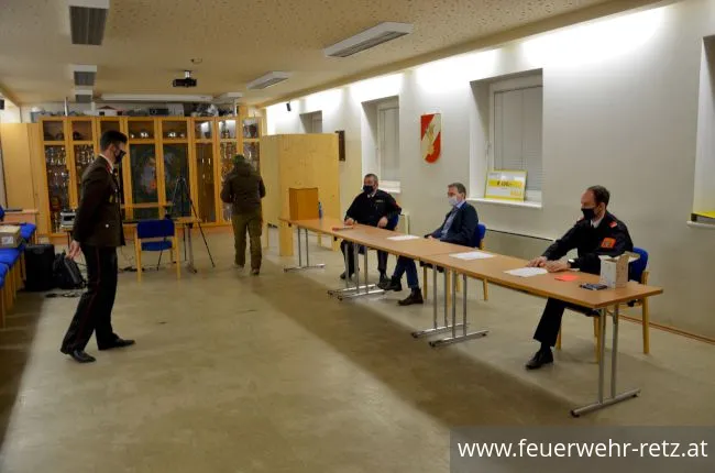 Foto 2, 25.01.2021, Kommandantenwahl und außerordentliche Mitgliederversammlung Foto 2, 25.01.2021, Kommandantenwahl und außerordentliche Mitgliederversammlung