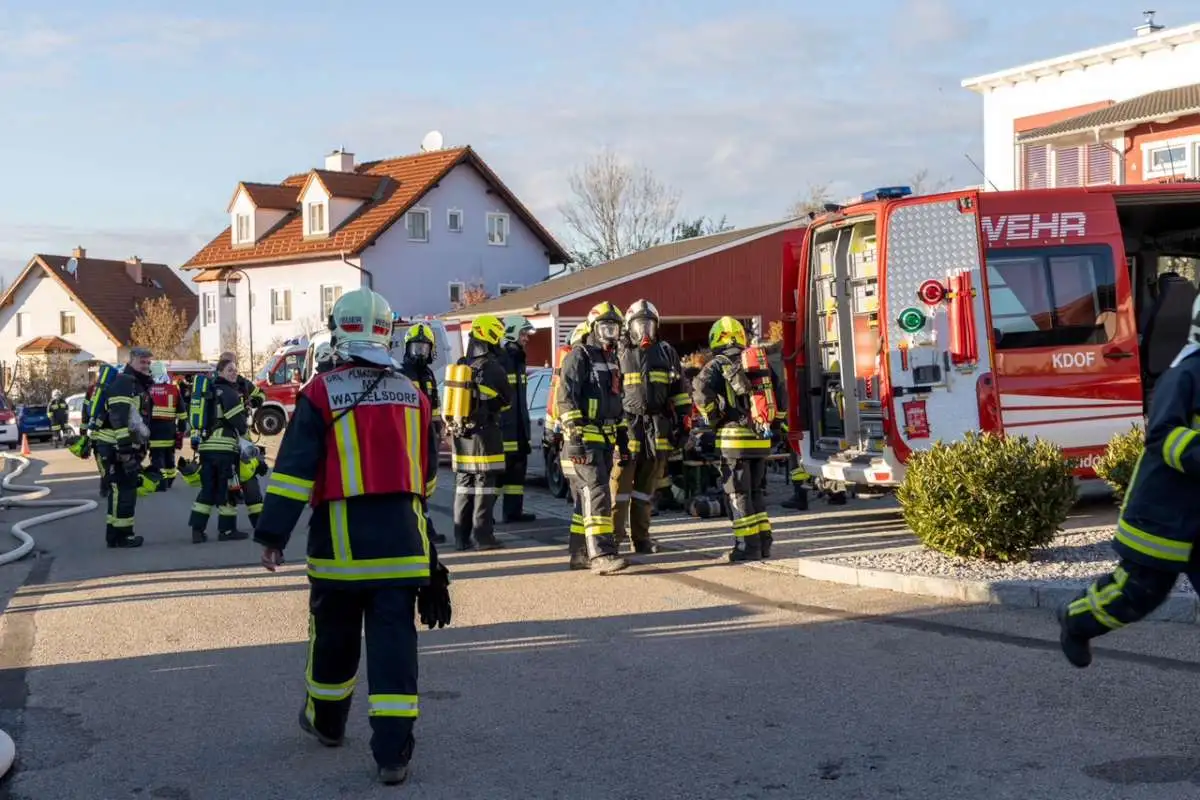 Foto 5, 21.11.2024, Brandeinsatz - Wohnhausbrand in Zellerndorf Foto 5, 21.11.2024, Brandeinsatz - Wohnhausbrand in Zellerndorf