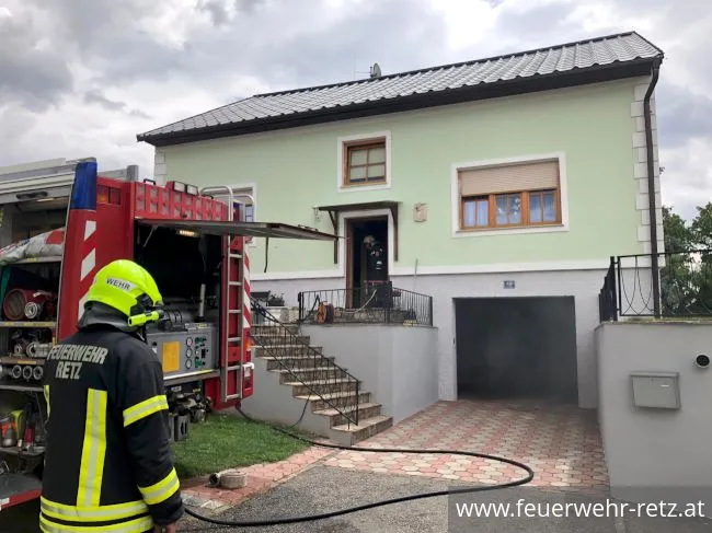 Foto 1, 19.07.2018, Brandeinsatz - Kellerbrand in Wohnhaus