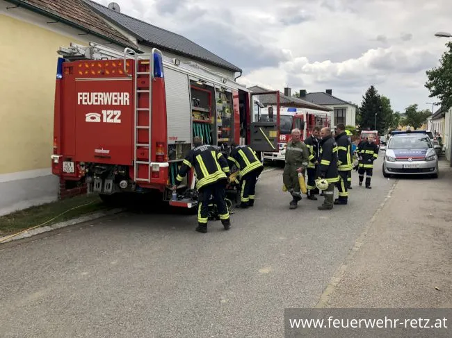 Foto 6, 19.07.2018, Brandeinsatz - Kellerbrand in Wohnhaus