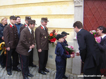 Auch die Jugend gratulierte