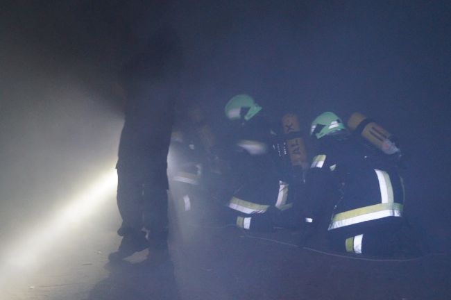 Foto 3, 31.08.2017, NASÜ - Normierte Atemschutzübung im Feuerwehrabschnitt Retz - 2 Trupps waren im Einsatz