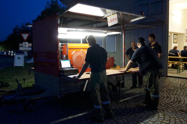 Foto 4, 31.08.2017, NASÜ - Normierte Atemschutzübung im Feuerwehrabschnitt Retz - 2 Trupps waren im Einsatz